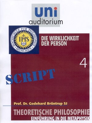 cover image of Theoretische Philosophie, Teil 4